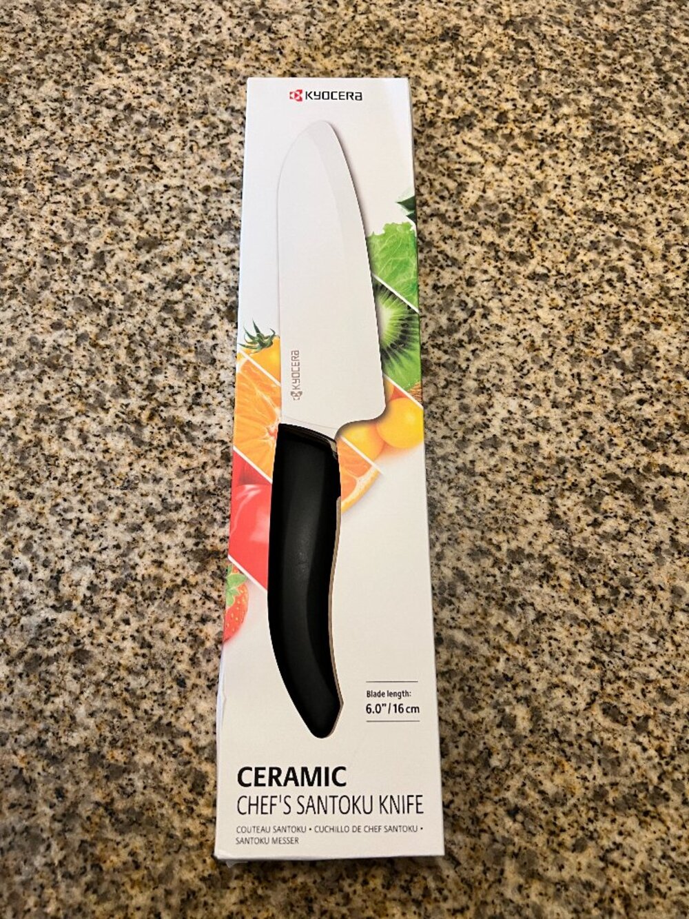 Kyocera Chef's Santoku Knife